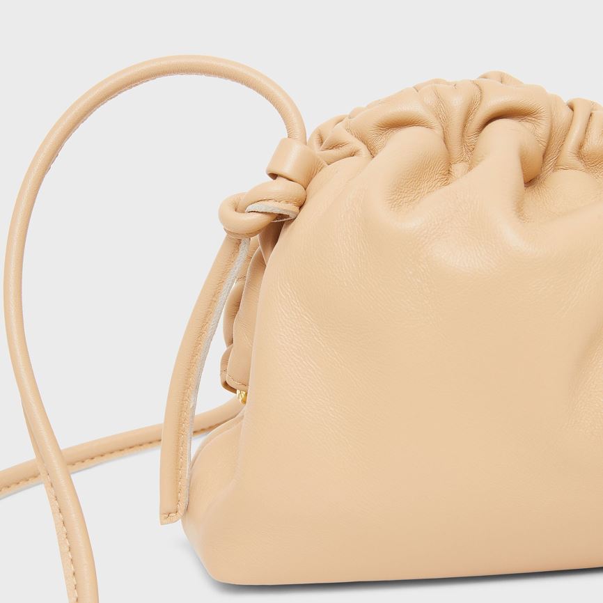 Women's Mansur Gavriel Mini Cloud Clutch Bags Light Brown | AU M659FM